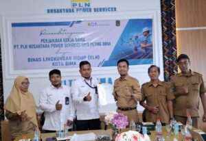 DLH Kota Bima Gandeng PT PLN NPS PLTMG Bima Perkuat Pengelolaan Sampah