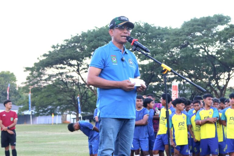 Wakil Wali Kota Bima Buka Turnamen Sepak Bola Wali Kota Bima Cup 2026