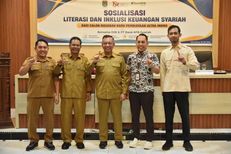 Wali Kota Bima Dorong Penguatan Literasi Keuangan Syariah Melalui Kerja Sama TPKAD